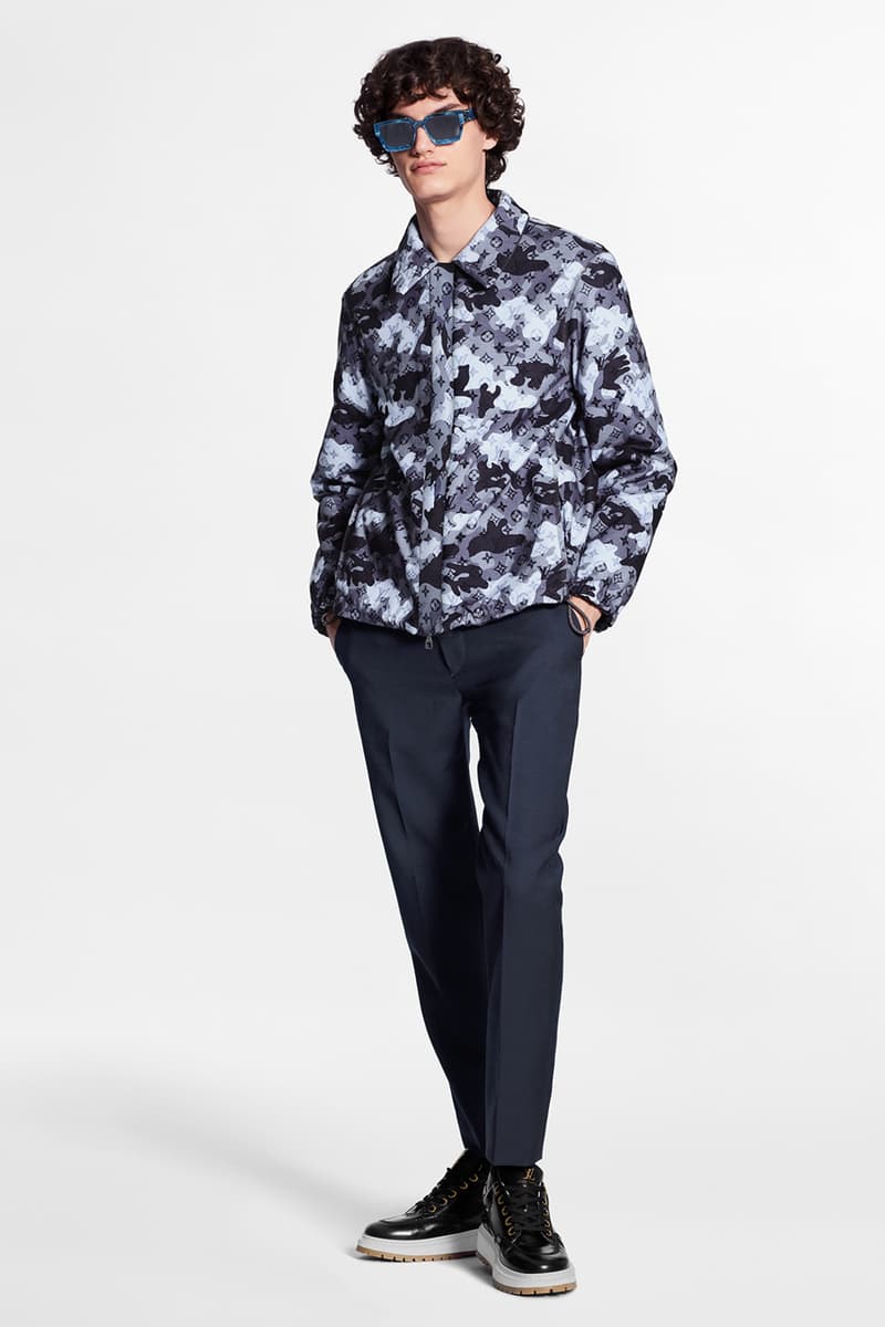 Louis Vuitton がマルチパターンを落とし込んだ2020年秋冬プレコレクションを発表 Louis Vuitton Pre-Collection FW20 Menswear Patterns leaf camouflage monogram camo fall winter 2020 virgil abloh printed bag