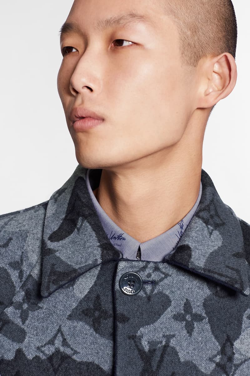 Louis Vuitton がマルチパターンを落とし込んだ2020年秋冬プレコレクションを発表 Louis Vuitton Pre-Collection FW20 Menswear Patterns leaf camouflage monogram camo fall winter 2020 virgil abloh printed bag