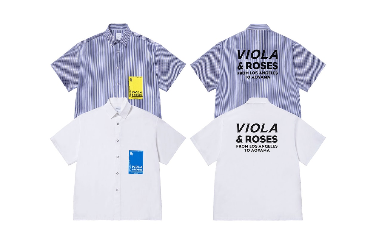 MISTERGENTLEMAN ミスタージェントルマン と VIOLA & ROSES ヴィオラ&ローゼス によるエクスクルーシブなコラボアイテム第2弾がリリース