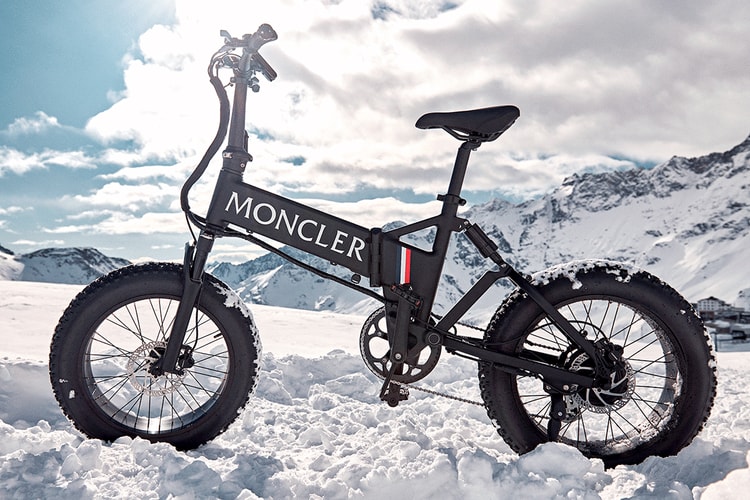 Moncler がデンマークの自転車メーカー MATE とのコラボ e-Bike を発売