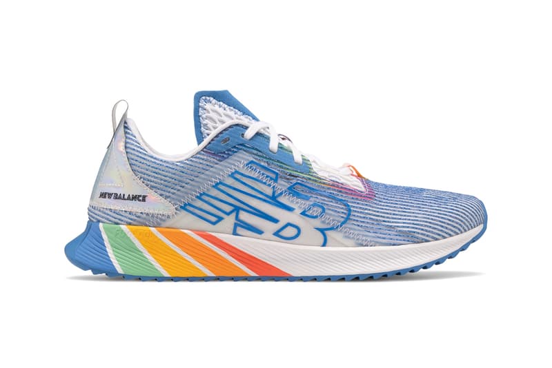 ニューバランスがプライド月間をテーマとした新作フットウェアを発表 New Balance が “2020 Pride”コレクションを公開 New Balance 2020 Pride Collection LGBTQ flag running gay parade colors rainbow Made in USA footwear