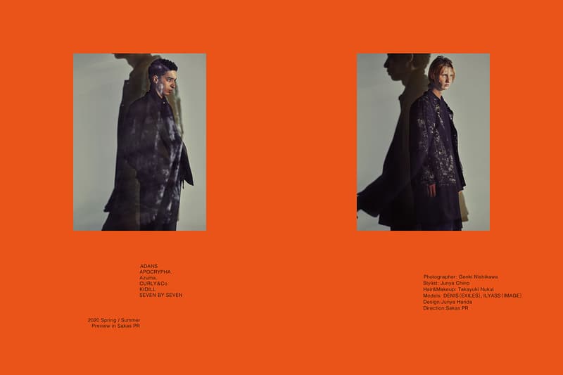 〈ADANS〉〈Azuma.〉〈APOCRYPHA〉〈CURLY&Co.〉〈KIDILL〉〈SEVEN BY SEVEN〉