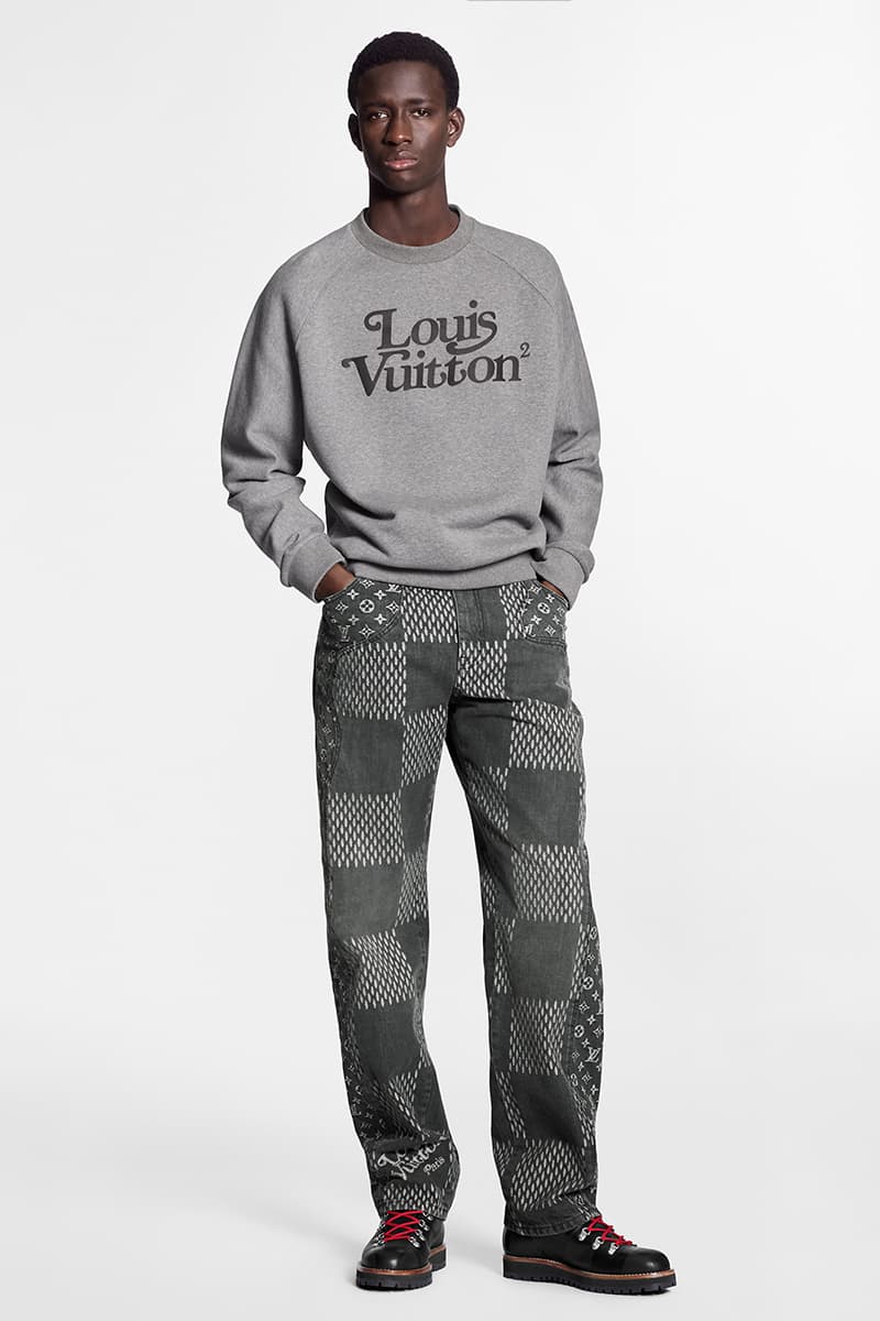 NIGO x ヴァージル・アブローによる LV² コレクション第1弾ドロップの全貌が明らかに Virgil Abloh NIGO Virgil Abloh Louis Vuitton LV² Drop 1 Release Info Buy Price Denim Jeans Bags Necklace Human Made