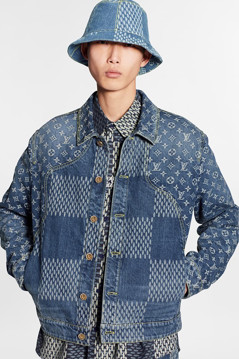 NIGO x ヴァージル・アブローによる LV² コレクション第1弾ドロップの全貌が明らかに Virgil Abloh NIGO Virgil Abloh Louis Vuitton LV² Drop 1 Release Info Buy Price Denim Jeans Bags Necklace Human Made