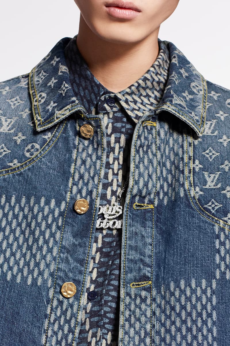 NIGO x ヴァージル・アブローによる LV² コレクション第1弾ドロップの全貌が明らかに Virgil Abloh NIGO Virgil Abloh Louis Vuitton LV² Drop 1 Release Info Buy Price Denim Jeans Bags Necklace Human Made