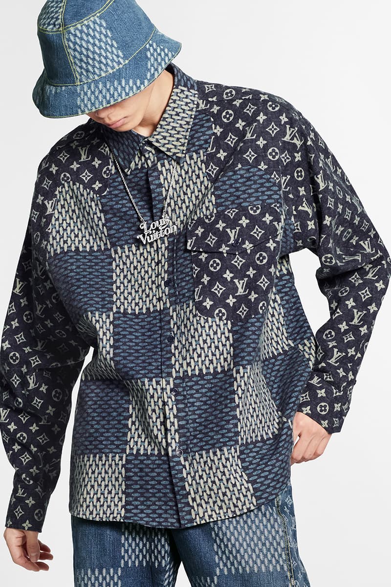 NIGO x ヴァージル・アブローによる LV² コレクション第1弾ドロップの全貌が明らかに Virgil Abloh NIGO Virgil Abloh Louis Vuitton LV² Drop 1 Release Info Buy Price Denim Jeans Bags Necklace Human Made