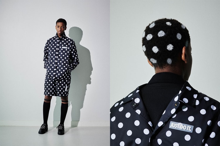 Nike からポルカドット柄のセットアップが登場