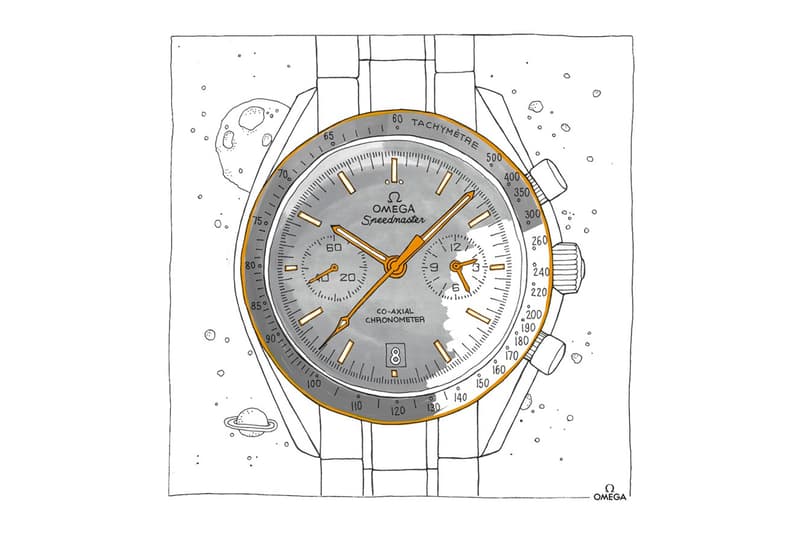 オメガ OMEGA がシグニチャーモデルをモチーフにした塗り絵を無料公開 OMEGA Introduces Free Watch-Themed Coloring Book Speedmaster Constellation De Ville Seamaster Olympic swimming golfing space exploration sailing diving race car driving