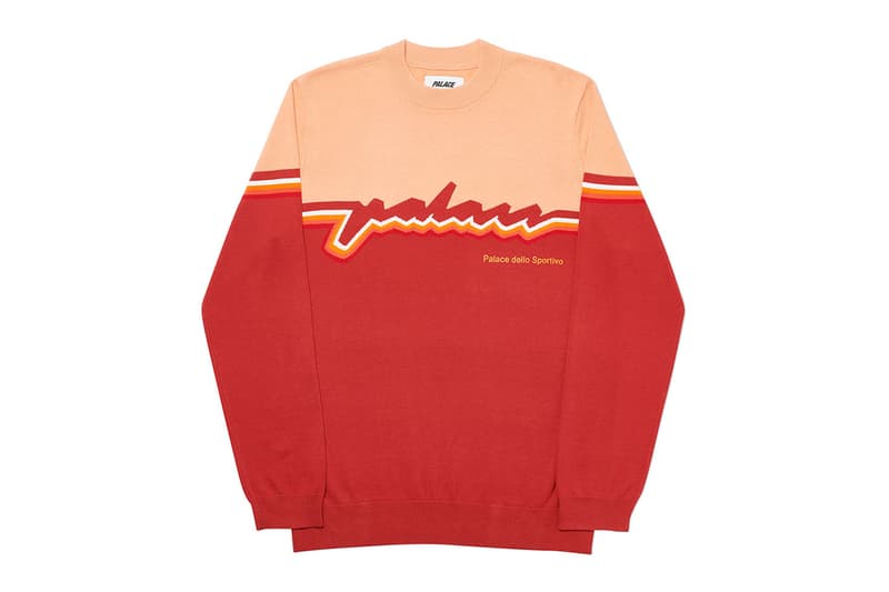 パレス スケートボード Palace Summer 2020 Knits knitwear sweater weather skull flaming logo dello Sportivo