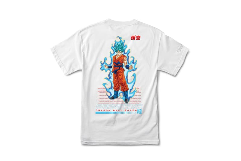 プリミティブ スケートボーディング LAスケートレーベル Primitive Skateboarding から『ドラゴンボール超』とのコラボコレクションが登場 Primitive Skateboarding x Dragon Ball Super Collection release SSJ super saiyan blue Goku Frieza Golden Vegeta Android 17 18 Z fighters anime Skateboarding hoodies skate decks 
