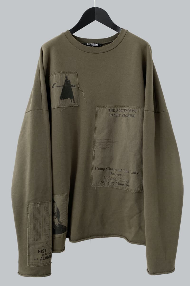 Raf Simons の貴重なアーカイブがオンラインで販売中 Lee Young Kyoon Dior Team Raf Simons Archive Sale Online First Look Rare Belgian Designer Pieces Garments Homeware Clothes Joy Division Lantern Wave Collection History of my World Icarus Surgit