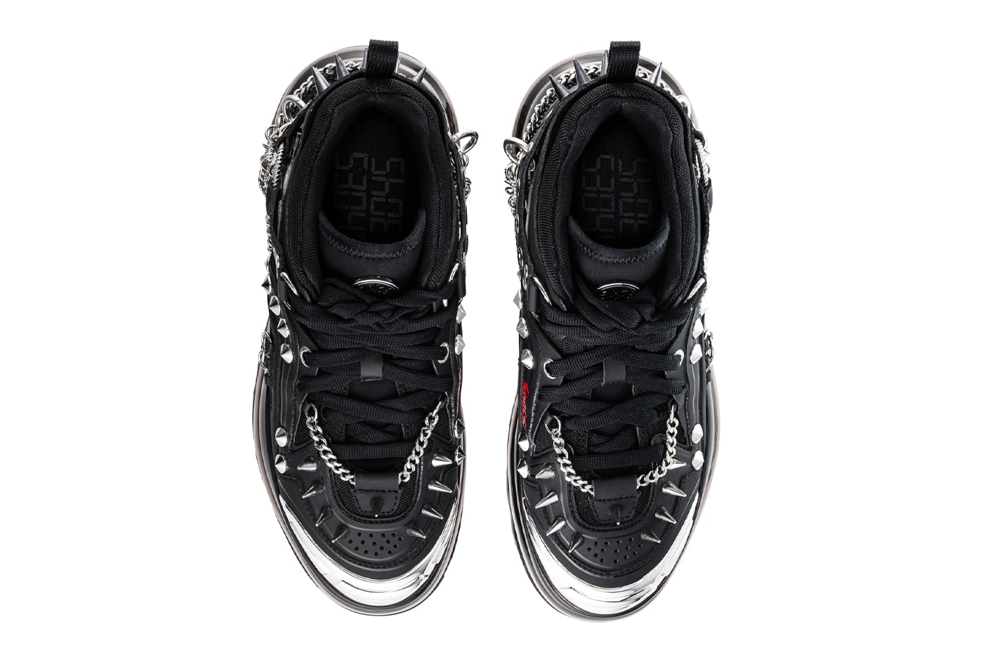 SHOES 50345 からパンク感漂うオールブラックを基調とした新作 Bump'Air High Top 2型が登場  SHOES 53045 Bump'Air High Top Black Gothic Release Info sneaker shoes footwear designer where to cop drop details price COVID-19 Student Resource Food Fund DAVID TOURNIAIRE-BEAUCIEL bajowoo 99%iS