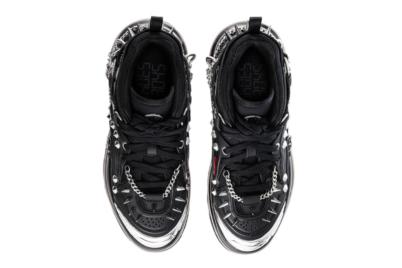 SHOES 50345 からパンク感漂うオールブラックを基調とした新作 Bump'Air High Top 2型が登場 SHOES 53045 Bump'Air High Top Black Gothic Release Info sneaker shoes footwear designer where to cop drop details price COVID-19 Student Resource Food Fund DAVID TOURNIAIRE-BEAUCIEL bajowoo 99%iS