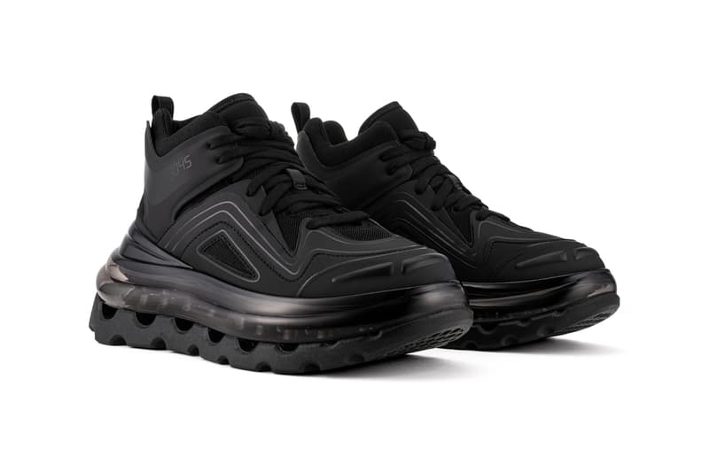 SHOES 50345 からパンク感漂うオールブラックを基調とした新作 Bump'Air High Top 2型が登場 SHOES 53045 Bump'Air High Top Black Gothic Release Info sneaker shoes footwear designer where to cop drop details price COVID-19 Student Resource Food Fund DAVID TOURNIAIRE-BEAUCIEL bajowoo 99%iS
