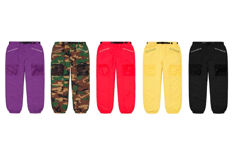 シュプリーム Supreme 2020年春夏コレクション発売アイテム - Week 12 Daniel Johnston（ダニエル・ジョンストン）とのコラボカプセルをはじめ、リップストップ素材のユーティリティジャケット、胸元にボックスロゴがワンポイントで施されたフーディ、後染め加工のロングスリーブのトップス、テーラードのセットアップ、〈KANGOL（カンゴール）〉とのコラボヘッドウェア、「Mechanix Wear（メカニクス ウェア）」製のグローブ、ボックスロゴが構成された折り畳みチェアーなどが並ぶ。