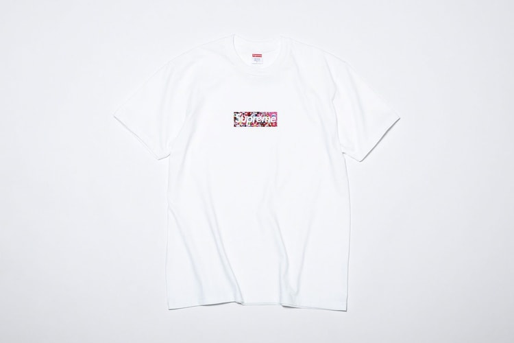 シュプリームが村上隆とのコラボによるボックスロゴtシャツを発売 Hypebeast Jp