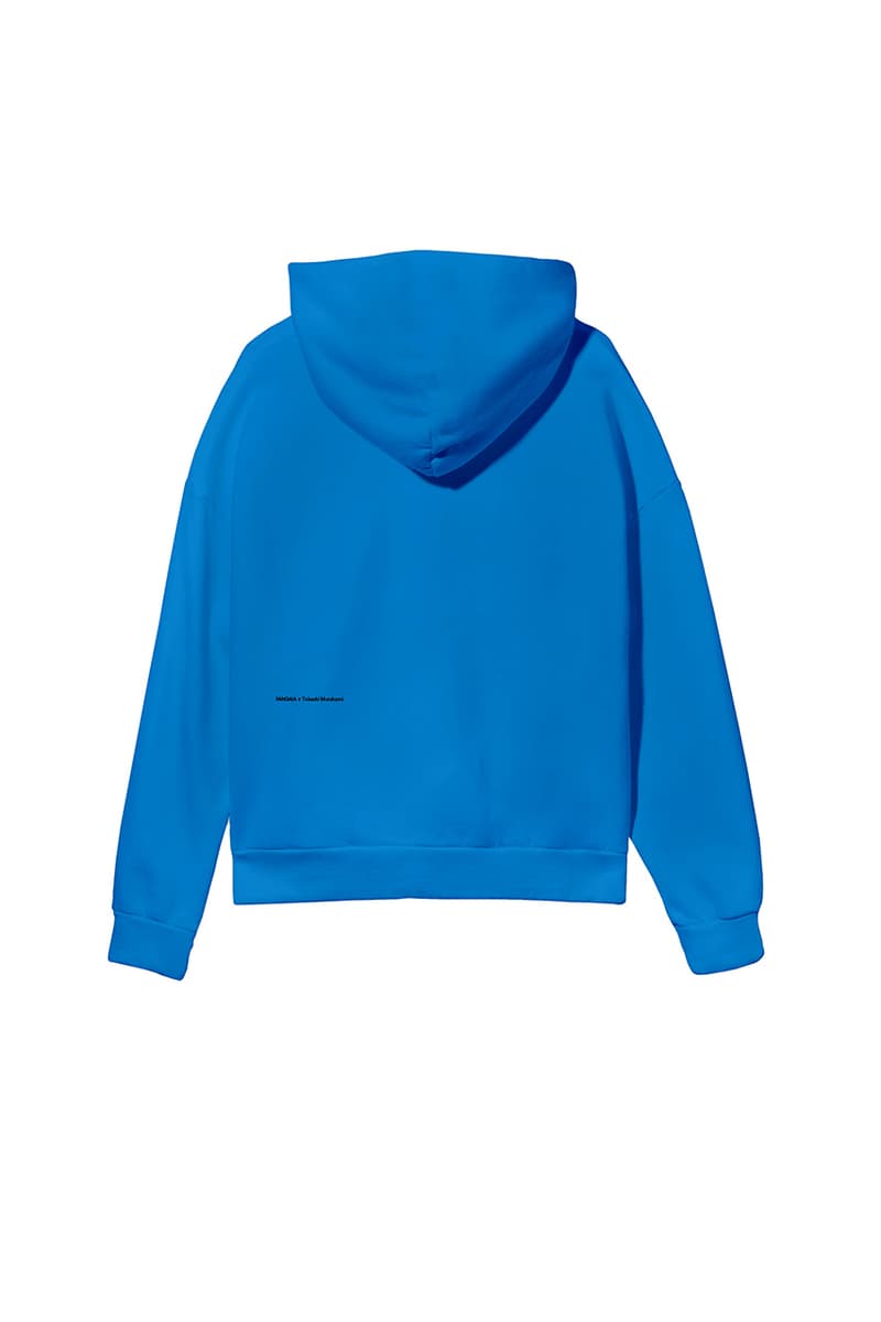 パンゲア PANGAIA が2020年の世界ミツバチの日を記念して村上隆とのコラボカプセルコレクションをリリース Takashi Murakami x PANGAIA World Bee Day 2020 Capsule Collection Sustainability GOTS Cotton Milkywire Bee the Change Fund Flower Ball Saffron Yellow Cobalt Blue Orchid Purple Release Information