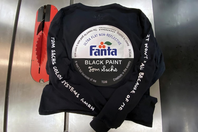 トム・サックスが Fanta をモチーフにした限定Tシャツを突如リリース