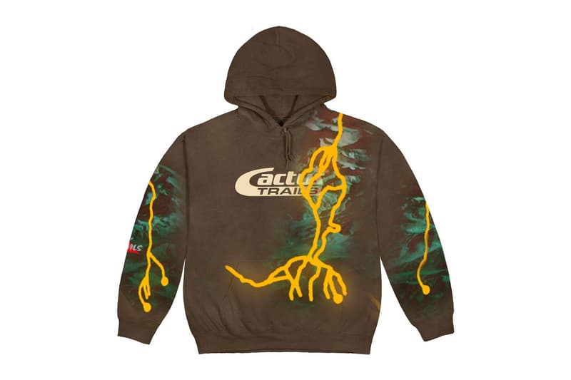 トラヴィス・スコット “カクタス トレイルズ” Travis Scott が “Cactus Trails” をテーマにした新作マーチャンダイズをドロップ Travis Scott Cactus Trails Merch Collection Release Info 270 React Nike Hoodie T-shirt sherpa vest pullover shorts sleeping bag hammock socks bandana keychain bottle