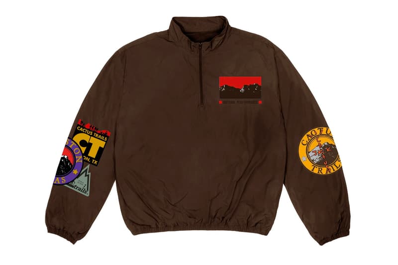 トラヴィス・スコット “カクタス トレイルズ” Travis Scott が “Cactus Trails” をテーマにした新作マーチャンダイズをドロップ Travis Scott Cactus Trails Merch Collection Release Info 270 React Nike Hoodie T-shirt sherpa vest pullover shorts sleeping bag hammock socks bandana keychain bottle
