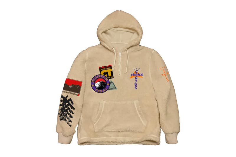 トラヴィス・スコット “カクタス トレイルズ” Travis Scott が “Cactus Trails” をテーマにした新作マーチャンダイズをドロップ Travis Scott Cactus Trails Merch Collection Release Info 270 React Nike Hoodie T-shirt sherpa vest pullover shorts sleeping bag hammock socks bandana keychain bottle