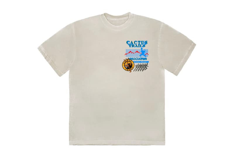 トラヴィス・スコット “カクタス トレイルズ” Travis Scott が “Cactus Trails” をテーマにした新作マーチャンダイズをドロップ Travis Scott Cactus Trails Merch Collection Release Info 270 React Nike Hoodie T-shirt sherpa vest pullover shorts sleeping bag hammock socks bandana keychain bottle