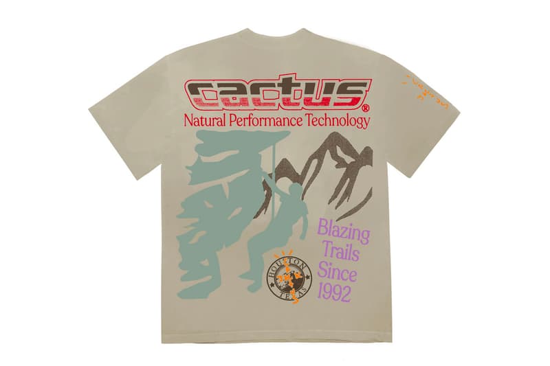 トラヴィス・スコット “カクタス トレイルズ” Travis Scott が “Cactus Trails” をテーマにした新作マーチャンダイズをドロップ Travis Scott Cactus Trails Merch Collection Release Info 270 React Nike Hoodie T-shirt sherpa vest pullover shorts sleeping bag hammock socks bandana keychain bottle