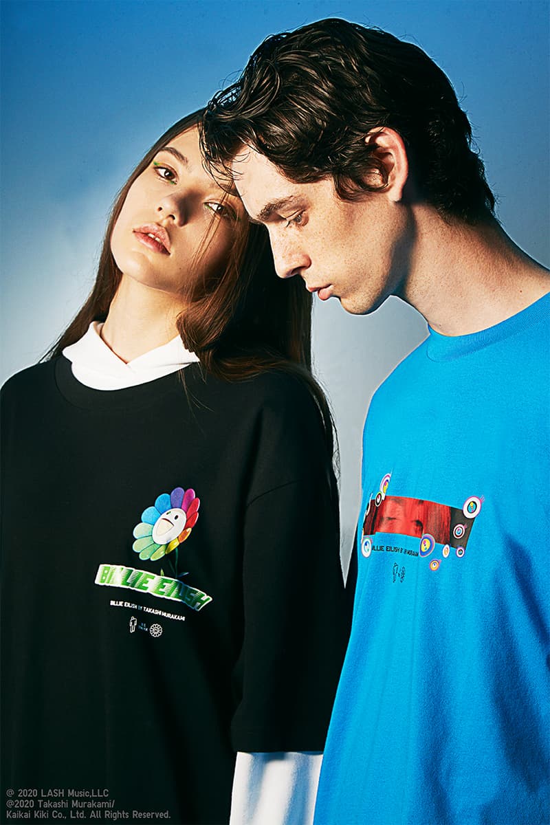 UNIQLO UT ビリー・アイリッシュ x 村上隆 最新コラボコレクション 発売 ユニクロ ユーティー ユニクロ原宿店 巨大ビリーアイリッシュ像 Tシャツ ハイプビースト ゆにくろ