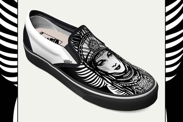 “OBEY” ことシェパード・フェアリーが NY の非営利団体への支援のための特別な Vans Slip-On を製作