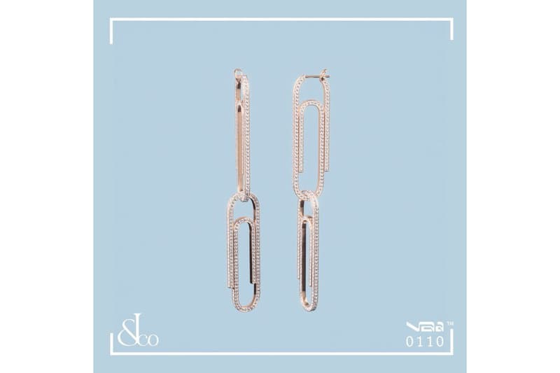 ヴァージルアブローの完全受注生産ジュエリーラインに新作が追加 Virgil Abloh x Jacob & Co. New "Office Supplies" Paperclips Bracelets Earrings Gold Rose White Yellow Diamonds 