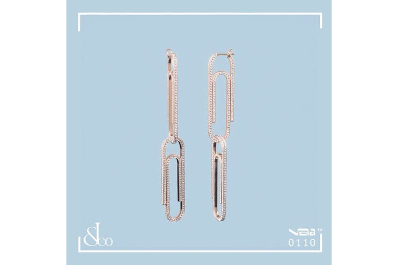 ヴァージルアブローの完全受注生産ジュエリーラインに新作が追加 Virgil Abloh x Jacob & Co. New "Office Supplies" Paperclips Bracelets Earrings Gold Rose White Yellow Diamonds