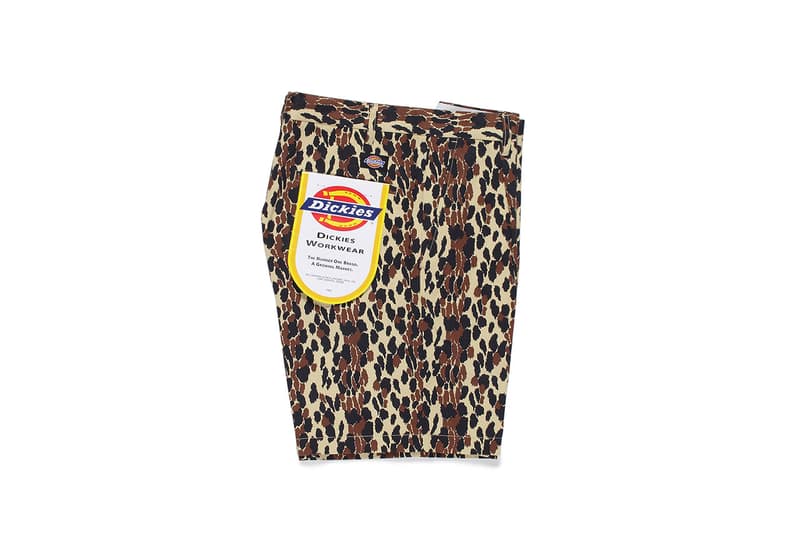 ワコマリア ディッキーズ WACKO MARIA からレオパード柄をまとった Dickies とのコラボショーツが登場
