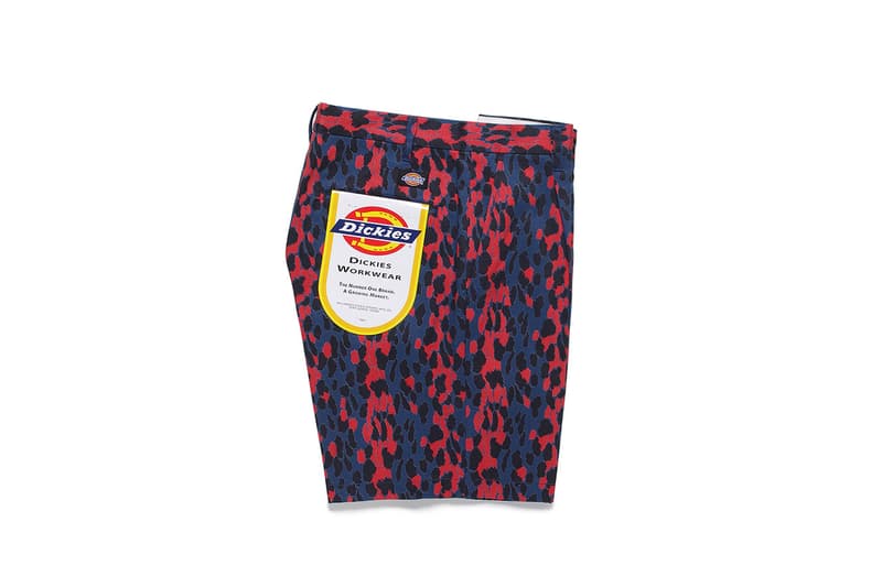 ワコマリア ディッキーズ WACKO MARIA からレオパード柄をまとった Dickies とのコラボショーツが登場