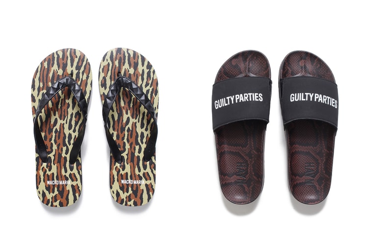 WACKO MARIA が HYAN とタッグを組んだ最新コラボサンダルをリリース