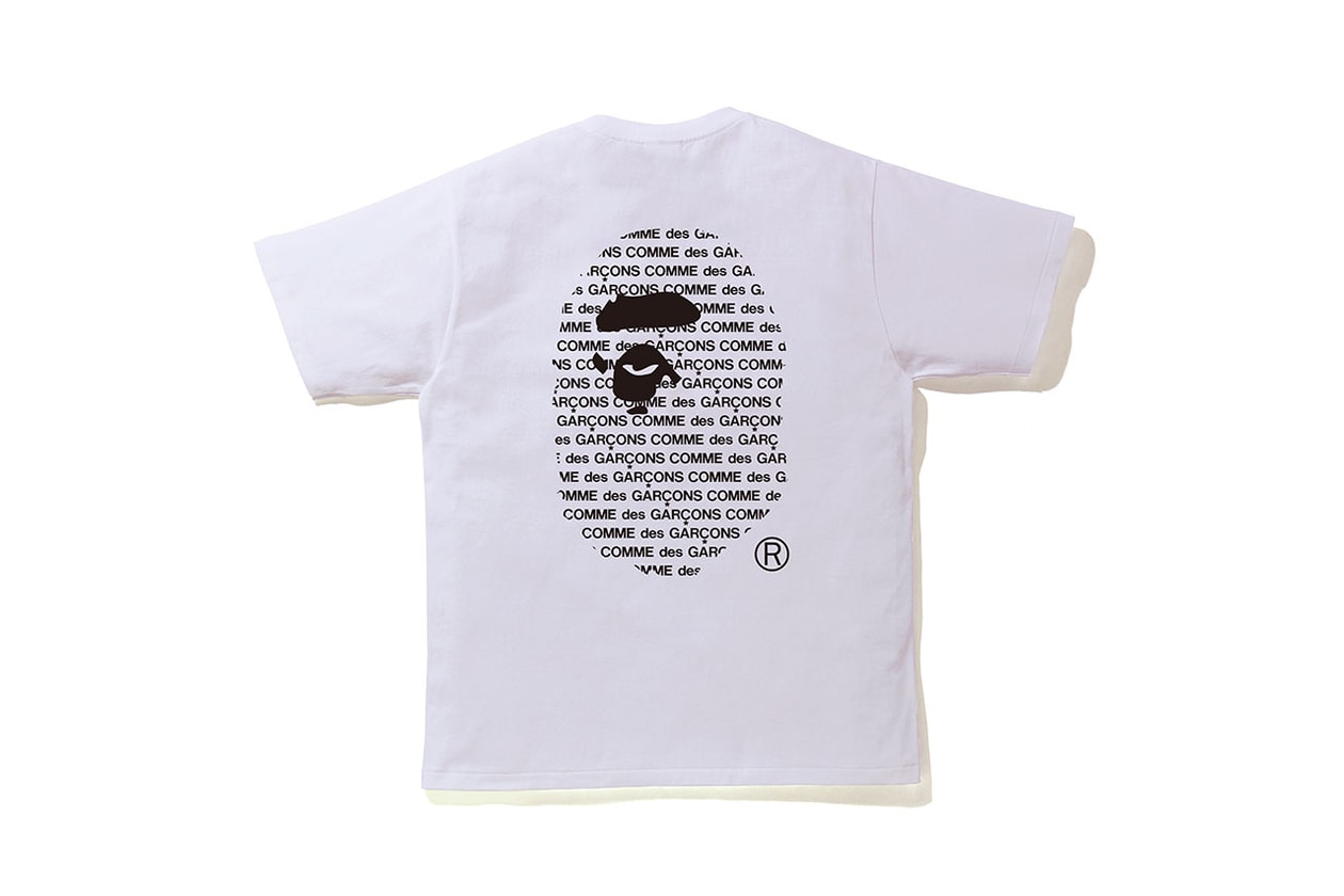 ベイプ x コムデギャルソン ア・ベイシング・エイプ BAPE®️ x COMME des GARÇONS の初となるコラボコレクションが発表