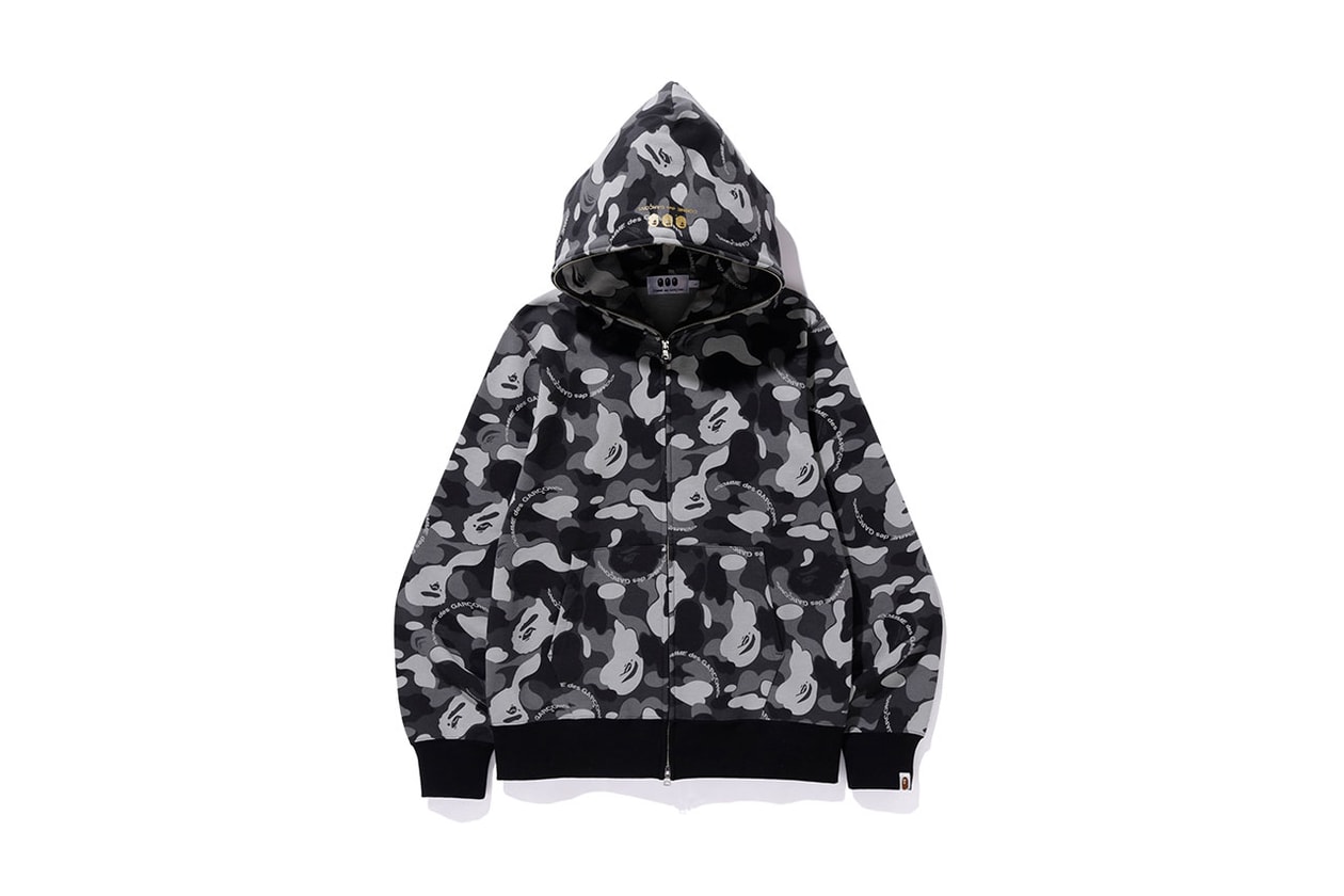ベイプ x コムデギャルソン ア・ベイシング・エイプ BAPE®️ x COMME des GARÇONS の初となるコラボコレクションが発表
