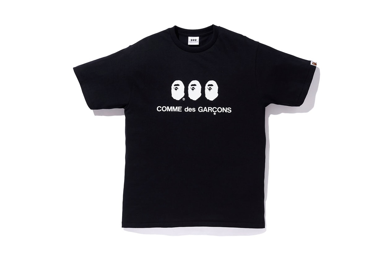 ベイプ x コムデギャルソン ア・ベイシング・エイプ BAPE®️ x COMME des GARÇONS の初となるコラボコレクションが発表