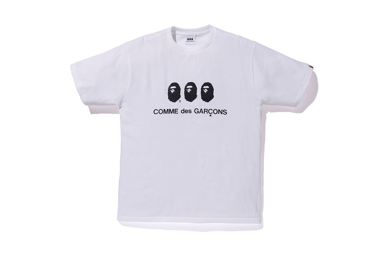 ベイプ x コムデギャルソン ア・ベイシング・エイプ BAPE®️ x COMME des GARÇONS の初となるコラボコレクションが発表
