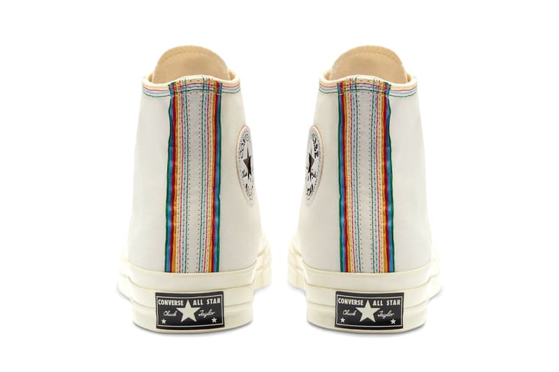 Converse からマルチカラーのステッチが施された新作 Chuck 70 が登場 converse chuck 70 hi layers black white multicolor egret 169047c 169046c official release date info photos price store list