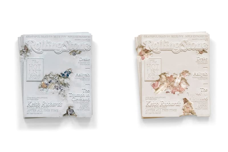 ダニエル・アーシャムの名作がクリスティーズ主宰のオークションに登場？ Christie's Daniel Arsham Online Auction Closer Look Eroded Future Crystal Relics Pokemon Pikachu Clock Telephone Basketball Dior 'Rolling Stones' Magazines Jewelry Box