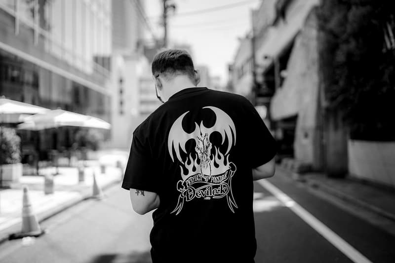 デビロック フィールライク 伝説的ブランド DEVILOCK が FEELLIKE とのコラボTシャツを発表