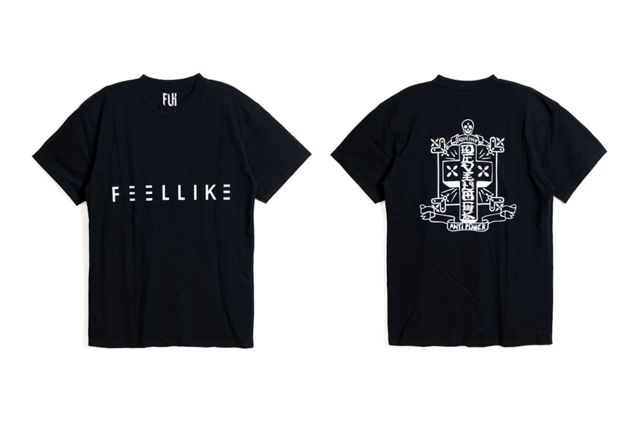 デビロック フィールライク 伝説的ブランド DEVILOCK が FEELLIKE とのコラボTシャツを発表