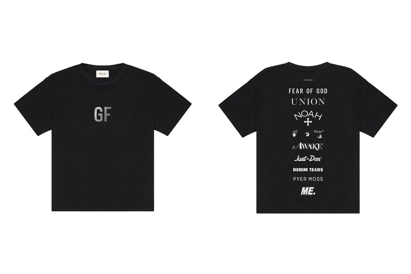 Fear of God が故ジョージ・フロイドの娘を支援するために寄付目的のTシャツを制作