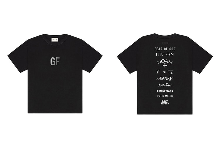 Fear of God が故ジョージ・フロイドの娘を支援するために寄付目的のTシャツを制作
