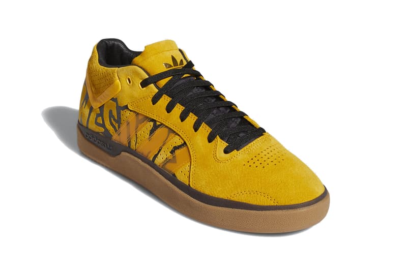 Fucking Awesome × adidas Skateboarding から TYSHAWN のコラボモデルが登場 fucking awesome adidas skateboarding tyshawn jones active gold yellow core black gum FX0865 official release date info photos price store list