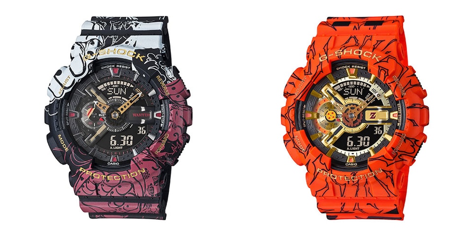 Gショックがドラゴンボールzとワンピースとのコラボウォッチを発表 Hypebeast Jp Gショックがドラゴンボールzとワンピースとのコラボウォッチを発表 Hypebeast Jp
