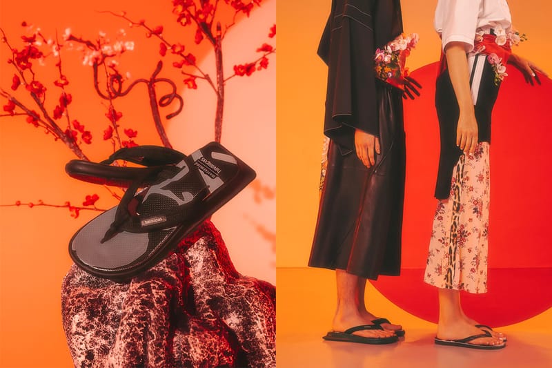 Havaianas x mastermind JAPAN によるコラボコレクションのルックビジュアルが公開