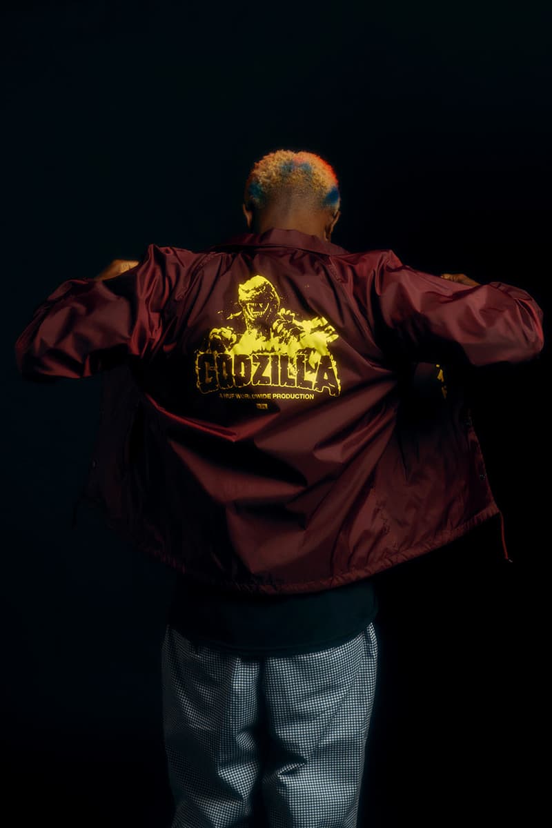 ハフ HUF が『ゴジラ』とのカプセルコレクション “GODZILLA VS HUF” を発売