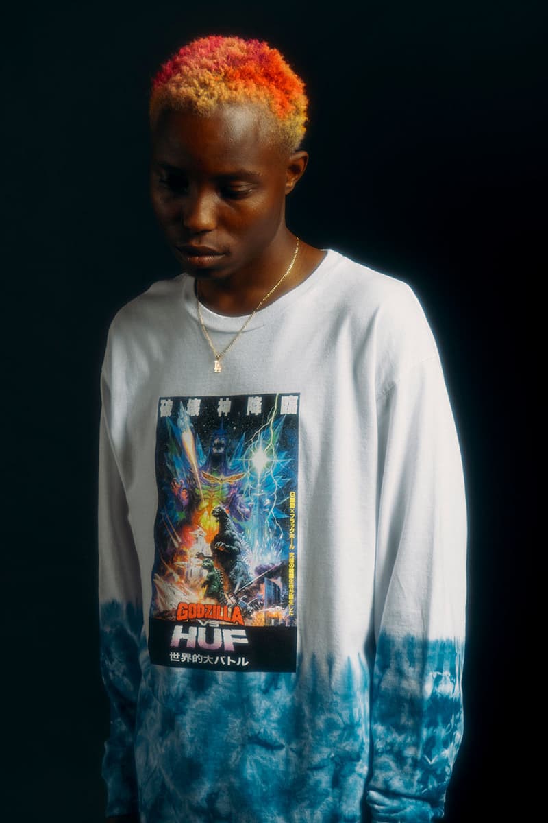 ハフ HUF が『ゴジラ』とのカプセルコレクション “GODZILLA VS HUF” を発売