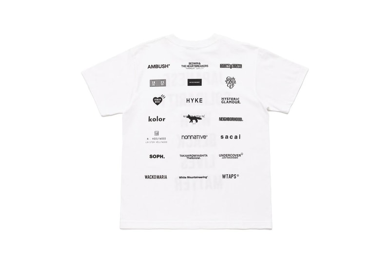 ヒューマンメイド HUMAN MADE®️ が多くの国内ブランドと共に Black Lives Matter 運動をサポートするTシャツを発表 AMBUSH BEDWIN & THE HEARTBREAKERS BOUNTY HUNTER C.E DESCENDANT Girls Don’t Cry HUMAN MADE HYKE HYSTERIC GLAMOUR kolor MAISON KITSUNÉ NEIGHBORHOOD N.HOOLYWOOD nonnative sacai SOPH. TAKAHIROMIYASHITATheSoloist. UNDERCOVER WACKO MARIA White Mountaineering WTAPS